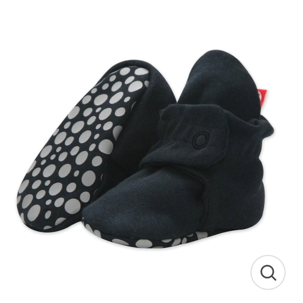 Zutano Organic Cotton Gripper Baby Booties